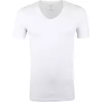OLYMP Level 5 - heren ondergoed - T-shirt V-hals - wit (Stretch)