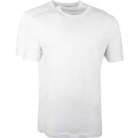 OLYMP  T-shirts (2-Pack) - O-neck - wit
