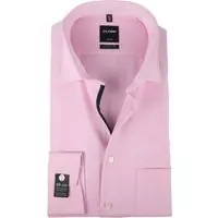 OLYMP - Luxor Overhemd MF Roze SL7 - 38 - Heren - Modern-fit - Extra Lange Mouwlengte