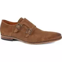 Van Lier - Schoen Double Monkstrap Cognac - 46 -