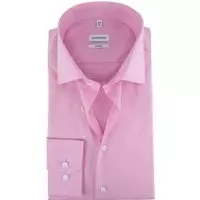 Seidensticker - Overhemd Shaped Roze - 39 - Heren - Tailored-fit