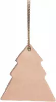 TAK Design Vinter Hanger Kerstboom - Leer - 5 x 5 cm