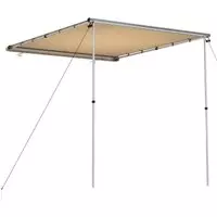 vidaXL Luifel voor camper en caravan 2x2,5x2,15 m beige