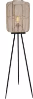 Chericoni - Jute vloerlamp - 1 lichts - Ø 32 cm, hoogte 155 cm