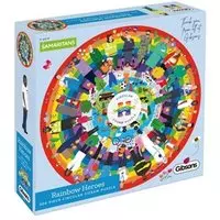 Rainbow Heroes Puzzel (500 stukjes)