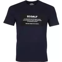 Ecoalf - Natal T-Shirt Label Navy - L - Modern-fit
