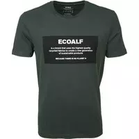 Ecoalf - Natal T-Shirt Groen - XXL - Modern-fit