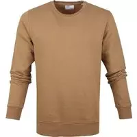 Colorful Standard - Sweater Organic Camel - XL - Regular-fit