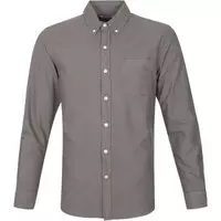 Colorful Standard - Overhemd Storm Grey - XL - Heren - Modern-fit