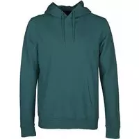 Colorful Standard - Organic Hoodie Petrol - XXL - Regular-fit