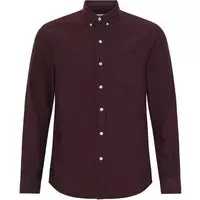 Colorful Standard - Overhemd Bordeaux - XL - Heren - Modern-fit