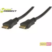 MicroConnect 2m miniHDMI C/miniHDMI C 2m Mini-HDMI Mini-HDMI Zwart HDMI kabel