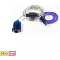 MicroConnect Microconnect USBADB25. Kleur van het product: Transparant, Lengte snoer: 1,8 m, Aansluiting 1: USB