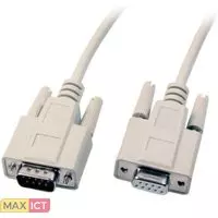 MicroConnect Microconnect DB9-DB9 1.8m. Kleur van het product: Grijs, Snoerlengte: 1,8 m, Aansluiting 1: DB9