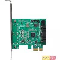 Highpoint RocketRAID 620. Hostinterface: PCIe, Output interface: SATA, PCI Card form factor: Full-height (low-profile). Bedoeld voor: PC, Soorten RAID: 0, 1, 5, 10, JBOD. Ondersteu