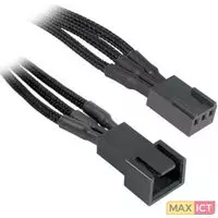 BitFenix BFA-MSC-3F60KK-RP 3-pin 3-pin Zwart kabeladapter/verloopstukje