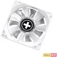 Xilence COO-XPF80L.XQ. Geschikt voor: Computer behuizing, Soort: Ventilator, Ventilator diameter: 8 cm. Kleur van het product: Wit, Certificering: CE, RoHS. Nominale netspanning: 0