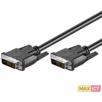 MicroConnect MONCCS2 2m DVI-D DVI-D Zwart DVI kabel