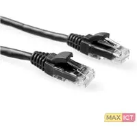 ACT 2m RJ-45 Cat5e UTP. Snoerlengte: 2 m, Kabel standaard: Cat5e, Aansluiting 1: RJ-45, Aansluiting 2: RJ-45, Contact geleider materiaal: Goud