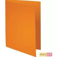 Exacompta "FOLDYNE 180"" Orange. Formaat: A4, Kleur van het product: Oranje. Breedte: 240 mm, Hoogte: 320 mm. Aantal per doos: 100 stuk(s)"