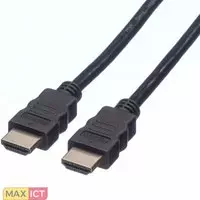 ROLINE HDMI High Speed kabel met Ethernet M-M 1,0m