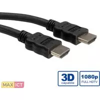 Roline ROLINE HDMI High Speed kabel met Ethernet M-M 3,0m. Lengte snoer: 3 m, Aansluiting 1: HDMI Type A (Standaard), Aansluiting 1 type: Mannelijk, Aansluiting 2: HDMI Type A (Sta