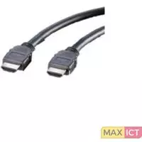 Roline ROLINE Monitorkabel HDMI High Speed, M/M 1,0m. Lengte snoer: 1 m, Aansluiting 1: HDMI Type A (Standaard), Aansluiting 1 type: Mannelijk, Aansluiting 2: HDMI Type A (Standaar