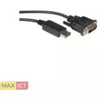 Roline DisplayPort Kabel DP Male - DVI Male (24+1) 3,0m