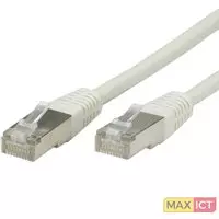 Roline Value FTP patchkabel Cat.5e, grijs 7,0m. Snoerlengte: 7 m, Kabel standaard: Cat5e, Kabelafscherming: F/UTP (FTP), Aansluiting 1: RJ-45, Aansluiting 2: RJ-45