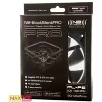 Noiseblocker Noiseblocker NB-BlackSilent Pro. Soort: Ventilator, Ventilator diameter: 14 cm, Rotatiesnelheid ( min): 400 RPM, Rotatiesnelheid ( max): 1500 RPM, Geluidsniveau (hoge