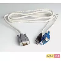 Roline KVM-Kabel Switch - PC (USB) 3m