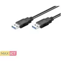 MicroConnect Microconnect USB3.0, M/M, 2m. Lengte snoer: 2 m, Aansluiting 1: USB A, Aansluiting 2: USB A, USB-versie: USB 3.2 Gen 1 (3.1 Gen 1), Geslacht connector: Mannelijk/Manne