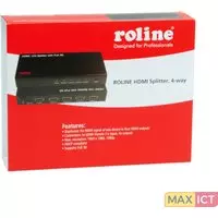 Roline HDMI Splitter, 4-port