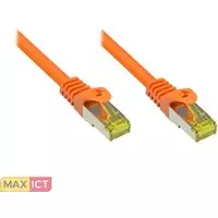 Alcasa Cat.7 S/FTP 2m netwerkkabel Cat7 S/FTP (S-STP) Oranje