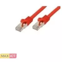 Good Connections Alcasa Cat.7 S/FTP 3m. Snoerlengte: 3 m, Kabel standaard: Cat7, Kabelafscherming: S/FTP (S-STP), Aansluiting 1: RJ-45, Aansluiting 2: RJ-45, Contact geleider mater