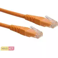 Roline UTP kabel Cat.6, oranje, 0.3m