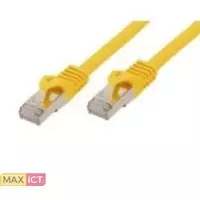 Good Connections S/FTP CAT7 10 Gigabit netwerkkabel / geel - LSZH - 25 meter