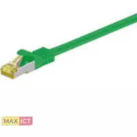 MicroConnect Microconnect 0.5m Cat7 S/FTP. Snoerlengte: 0,5 m, Kabel standaard: Cat7, Kabelafscherming: S/FTP (S-STP), Aansluiting 1: RJ-45, Aansluiting 2: RJ-45
