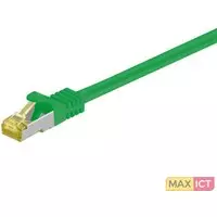 MicroConnect Microconnect 1m Cat7 S/FTP. Snoerlengte: 1 m, Kabel standaard: Cat7, Kabelafscherming: S/FTP (S-STP), Aansluiting 1: RJ-45, Aansluiting 2: RJ-45