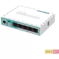 MikroTik HEX lite Ethernet LAN Wit bedrade router