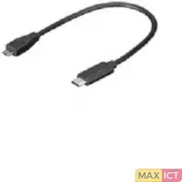 MicroConnect Microconnect Micro USB B/USB C, 0.2 m. Lengte snoer: 0,2 m, Aansluiting 1: Micro-USB B, Aansluiting 2: USB C, USB-versie: USB 2.0, Geslacht connector: Mannelijk/Mannel