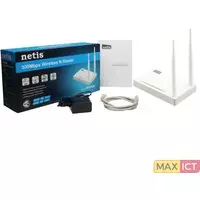 Netis System WF2419E draadloze router Wit