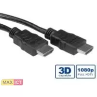 Roline Secomp 11995740. Lengte snoer: 10 m, Aansluiting 1: HDMI Type A (Standard), Aansluiting 1 type: Mannelijk, Aansluiting 2: HDMI Type A (Standard), Aansluiting 2 type: Manneli