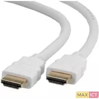 Roline ROLINE HDMI High Speed kabel met Ethernet, whit 7,5 m. Lengte snoer: 7,5 m, Aansluiting 1: HDMI Type A (Standaard), Aansluiting 1 type: Mannelijk, Aansluiting 2: HDMI Type A