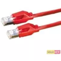 Draka UC900 premium S/FTP CAT6 Gigabit netwerkkabel / rood - 3 meter
