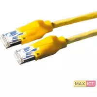 Draka UC900 premium S/FTP CAT6 Gigabit netwerkkabel / geel - 1 meter