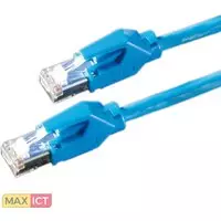Draka UC900 premium S/FTP CAT6 Gigabit netwerkkabel / blauw - 0,50 meter
