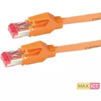 Draka UC900 premium S/FTP CAT6 Gigabit netwerkkabel / oranje - 5 meter