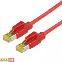Draka UC900 premium S/FTP CAT6a Gigabit netwerkkabel / rood - 2 meter
