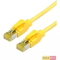 Draka UC900 premium S/FTP CAT6a Gigabit netwerkkabel / geel - 3 meter